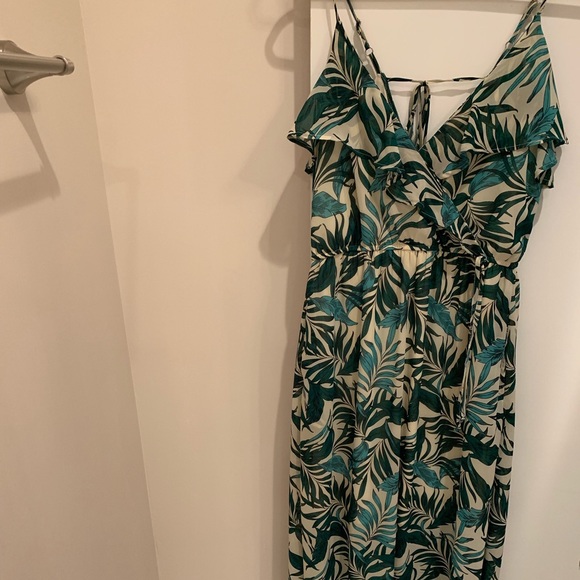 Palm print maxi dress - Picture 2 of 4